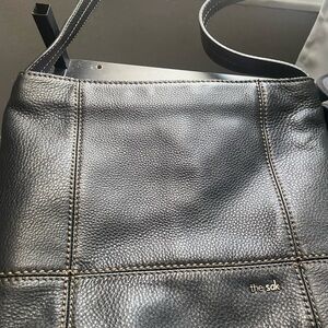 The Sak Black Leather Handbag